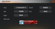 Sudip Sarkar's guild details (Image via Garena)